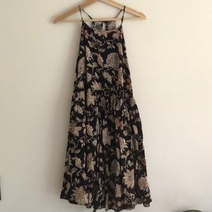 Wishlist fendall floral halter dress